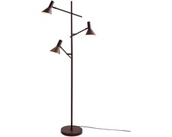 it's about RoMi Vloerlamp Izmir - Rood - 59x42x171cm - Modern - Staande lampen voor Woonkamer - Slaapkamer