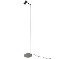 it's about RoMi Vloerlamp Montreux - Zilver - 22x22x134cm - Modern - Staande lampen voor Woonkamer - Slaapkamer