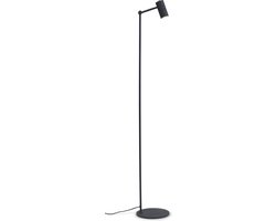 it's about RoMi Vloerlamp Montreux - Zwart - 22x22x133cm - Modern - Staande lampen voor Woonkamer - Slaapkamer