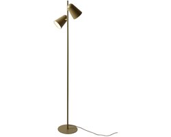 it's about RoMi Vloerlamp Salamanca - Groen - 28x28x145cm - Modern - Staande lampen voor Woonkamer - Slaapkamer
