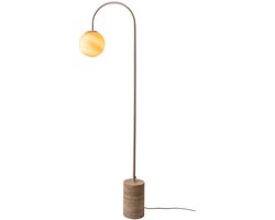it's about RoMi Vloerlamp Tivoli - Bruin - 20x42x163cm - Modern - Staande lampen voor Woonkamer - Slaapkamer