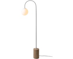 it's about RoMi Vloerlamp Tivoli - Wit - 20x42x163cm - Modern - Staande lampen voor Woonkamer - Slaapkamer