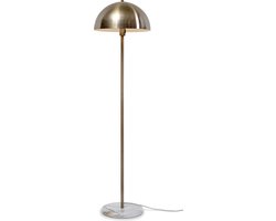 it's about RoMi Vloerlamp Toulouse - Goud/Marmer - Ø40cm - Modern,Luxe - Staande lampen voor Woonkamer - Slaapkamer