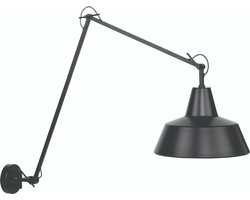 it's about RoMi Wandlamp Chicago - Zwart - 130x36x80cm - Binnen Modern