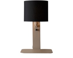 it's about RoMi Wandlamp Florence - Bruin - 24x24x42cm - Binnen Modern