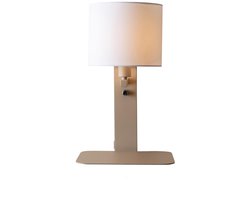 it's about RoMi Wandlamp Florence - Bruin - 24x24x42cm - Binnen Modern