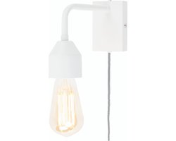 it's about RoMi Wandlamp Madrid - Wit - 20x7x15cm - Binnen Modern