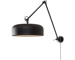 it's about RoMi Wandlamp Marseille - Zwart - Ø48cm - Binnen Modern