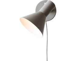it's about RoMi Wandlamp Stavanger - Grijs - 31x15x20cm - Binnen Modern