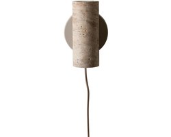 it's about RoMi Wandlamp Tivoli - Bruin - 10x12x17cm - Binnen Modern