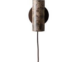it's about RoMi Wandlamp Tivoli - Bruin - 10x12x17cm - Binnen Modern