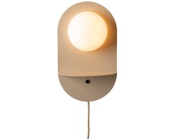 it's about RoMi Wandlamp Tokyo - Beige - 14x20x34cm - Binnen Modern