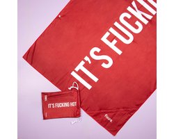 It's Fucking Hot strandlaken - Rood van Fisura