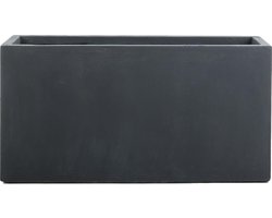 Ivara plantenbak antraciet (L)80 x (B)23 x (H)40 cm | (L)80 x (B)23 x (H)40 cm