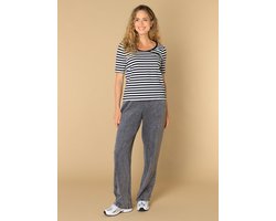 IVY BEAU Esha Tops - Black/Off White - maat 42