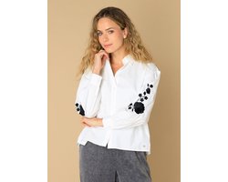 IVY BEAU Eslina Tops - Off White - maat 44