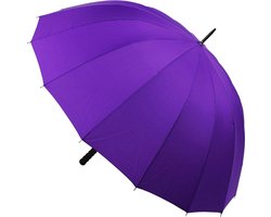 iX-brella - XXL lightweight 16-piece partner umbrella with pleasantly soft handle - diameter 1.28 m