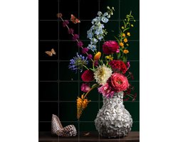 IXXI Baltazar van der Ast, Sander van Laar - 100 x 140 cm - Gratis ophangtool - Grote wanddecoratie en posters - Klassiek, Fotografie, Botanisch