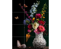 IXXI Baltazar van der Ast, Sander van Laar - 60 x 80 cm - Gratis ophangtool - Grote wanddecoratie en posters - Klassiek, Fotografie, Botanisch