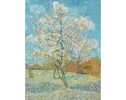 IXXI De roze perzikboom (1888), Vincent van Gogh (1853 - 1890) & Van Gogh Museum - 60 x 80 cm - Gratis ophangtool - Grote wanddecoratie en posters -