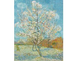IXXI De roze perzikboom (1888), Vincent van Gogh (1853 - 1890) & Van Gogh Museum - 80 x 100 cm - Gratis ophangtool - Grote wanddecoratie en posters -