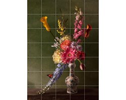 IXXI Flora Romance, Sander van Laar - 100 x 140 cm - Gratis ophangtool - Grote wanddecoratie en posters - Klassiek, Fotografie, Naturalisme