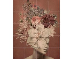 IXXI From the Garden, Marja van den Hurk - 80 x 100 cm - Gratis ophangtool - Grote wanddecoratie en posters - Illustraties, Grafisch Ontwerp
