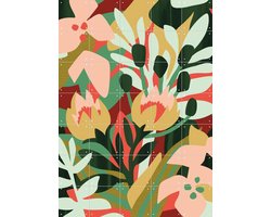 IXXI Limited Results, Megan Gallagher - 100 x 140 cm - Gratis ophangtool - Grote wanddecoratie en posters - Illustraties, Kleurrijk, Grafisch Ontwerp