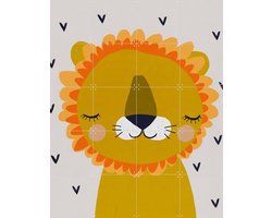 IXXI Little Lion, Treechild & Various - 80 x 100 cm - Gratis ophangtool - Grote wanddecoratie en posters Babykamer, Kinderkamer, Kinderen, Baby