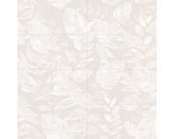 IXXI Watercolour botanical foliage neutral, Bloomery Decor - 80 x 80 cm - Gratis ophangtool - Grote wanddecoratie en posters - Aquarel, Naturalisme