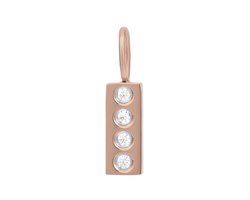 iXXXi-Jewelry-Design Rectangle-Rosé goud-dames-Bedel-One size
