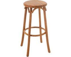J-Line barkruk Ali - hout - naturel