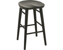 J-Line barkruk Mika - hout - zwart