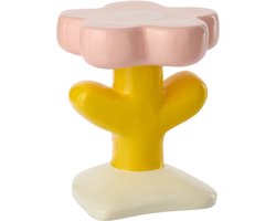 J-Line bijzettafel Bloem Mia - polyresin - mix