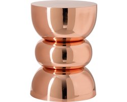 J-Line Bijzettafel - ijzer - roségoud