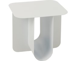 J-Line bijzettafel Vierkant - metaal - wit
