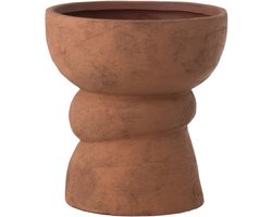 J-Line bloempot Nana - keramiek - bruin - large