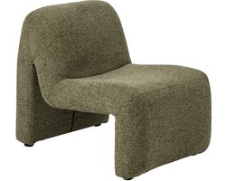 J-Line Chaise longue Margo - multiplex/stof - groen
