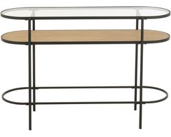 J-Line console - ijzer - naturel/zwart