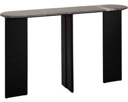 J-Line console Mathilder Marmer - steen - zwart