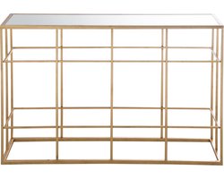 J-Line console Spijlen - metaal/glas - goud