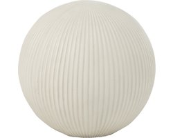 J-Line decoratie Bal - keramiek - wit - medium