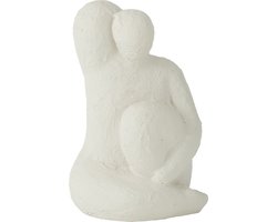 J-Line decoratie Beeld Modern Venus - cement - wit - large