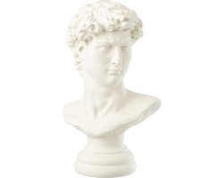 J-Line decoratie Buste david - polyresin - wit - large