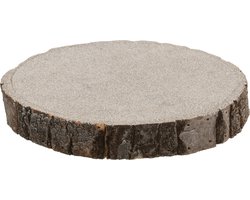 J-Line decoratief schors - schijf - hout - bruin - medium
