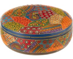 J-Line doos + deksel Delhi - hout - mix