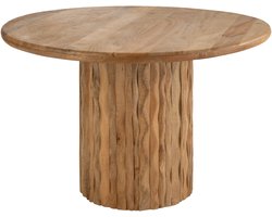 J-Line eettafel Curbe Rond - hout - naturel