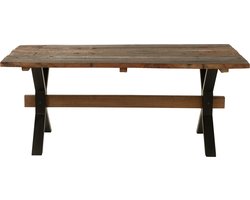 J-Line eettafel Verouderd - hout - bruin