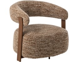 J-Line Fauteuil - schuim - bruin