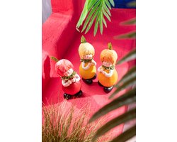 J-Line figuur Kind - citroen/oranje/appel - polyresin - mix - large - 3 stuks